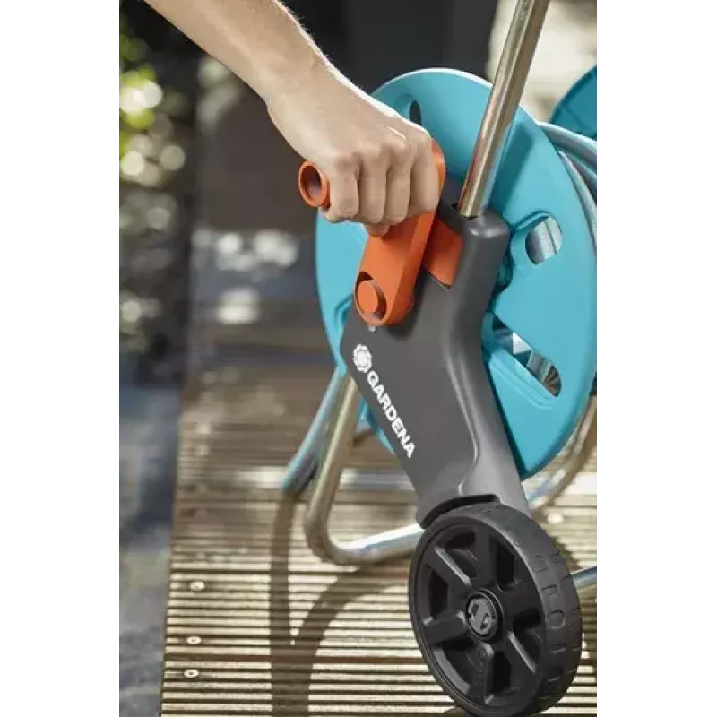 Gardena CleverRoll S voolikurulli komplekt 20 m, türkiissinine/hall (18502-20)