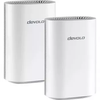 Devolo BE6500 WiFi 7 võrgusüsteemi komplekt 2 tk (valge) - kahe seadmega võrgusüsteem