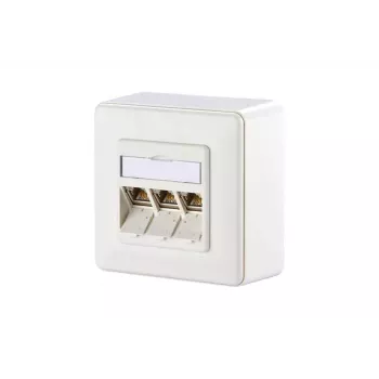 Pistikupesa RJ-45 BTR NETCOM 1309130002-E Valge