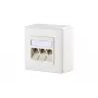 Pistikupesa RJ-45 BTR NETCOM 1309130002-E Valge