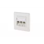RJ-45 pistikupesa BTR NETCOM 1309131002-E valge