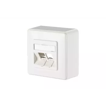 Pistikupesa METZ CONNECT 1309150002-E valge