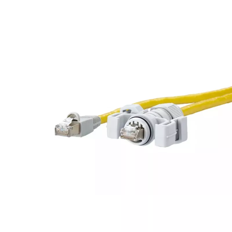 Võrgukaabel METZ CONNECT E-DAT V6 10 m Cat6 S/FTP Kollane