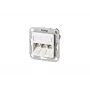 Pistikupesa RJ-45 BTR NETCOM 130B11D31102-E Valge