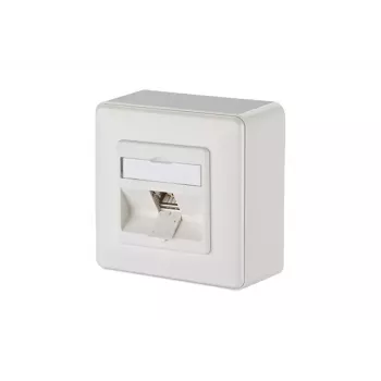RJ-45 seinakontakt BTR NETCOM 130B12D10002-E valge