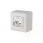 Pistikupesa 2 x RJ-45 METZ CONNECT 130B10D20002-E Valge