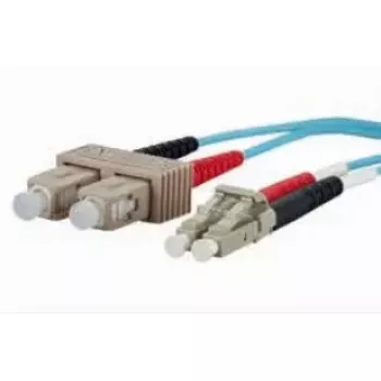 Fiiberoptiline kaabel METZ CONNECT 151J1EOJO20E 2x SC 2x LC OM3 2 m Akvamariin