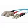 Fiiberoptiline kaabel METZ CONNECT 151J1EOJO20E 2x SC 2x LC OM3 2 m Akvamariin