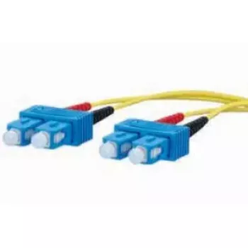 Fiiberoptiline kaabel METZ CONNECT 151P1EOEO10E 2x SC OS2 1m Kollane