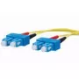 Fiiberoptiline kaabel METZ CONNECT 151P1EOEO10E 2x SC OS2 1m Kollane