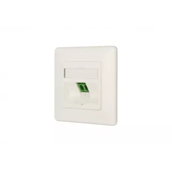 Pistikupesa LC-D MetzConnect 1501207K1U-E valge