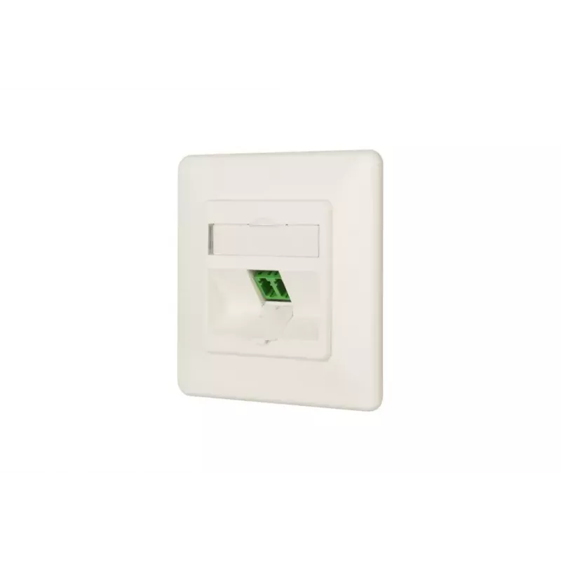 Pistikupesa LC-D MetzConnect 1501207K1U-E valge