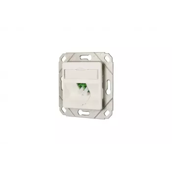 Pistikupesa LC-D MetzConnect 1501207K1K-E Valge