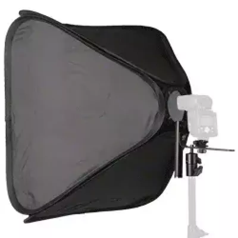 Softbox Walimex 16785 must hõbe valge 600x400x600 mm