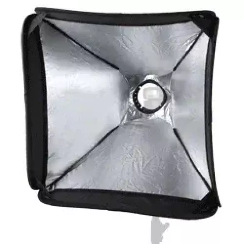 Softbox Walimex 16785 must hõbe valge 600x400x600 mm