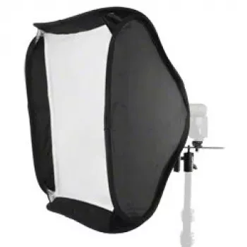 Softbox Walimex 16785 must hõbe valge 600x400x600 mm