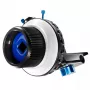 Walimex Follow Focus F3 Must Sinine Valge Alumiinium Plast 460g