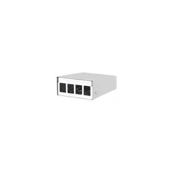 Patch-paneeli tarvik METZ CONNECT 130861-0402KE Seinale kinnitatav Valge Alumiinium Teras Tsink