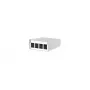 Patch-paneeli tarvik METZ CONNECT 130861-0402KE Seinale kinnitatav Valge Alumiinium Teras Tsink