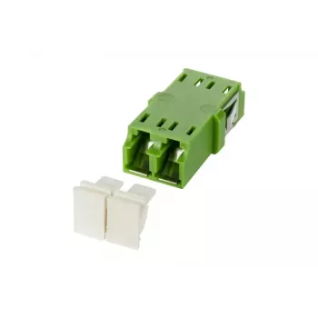 Fiiberoptiline adapter METZ CONNECT 1509007G-I LC katmata roheline