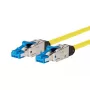 Võrgukaabel METZ CONNECT 13084H1077-E 1m Cat8.1 S/FTP kollane