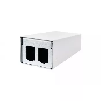 Patch-paneeli tarvik METZ CONNECT 130861-0202-E Seinale paigaldatav Valge Alumiinium Tsinkteras