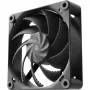 Korpuse ventilaatorid HAVN H12 PWM 120 mm must — komplekt 3, PWM-kiiruse reguleerimine, standardne 120 mm paigaldus