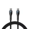 USB-C kuni USB-C kaabel 1 m, 4smarts 540429, must, 0,48 Gbit/s