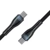 USB-C kuni USB-C kaabel 1 m, 4smarts 540429, must, 0,48 Gbit/s