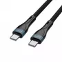 USB-C kuni USB-C kaabel 1 m, 4smarts 540429, must, 0,48 Gbit/s