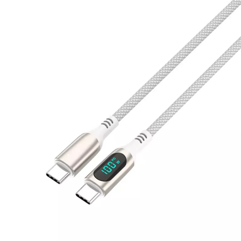 USB-kaabel 4smarts 540954 3 m USB-C valge USB 2.0 0,48 Gbit/s