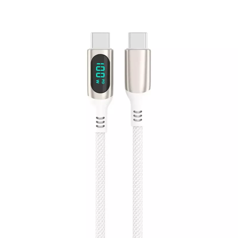 USB-kaabel 4smarts 540954 3 m USB-C valge USB 2.0 0,48 Gbit/s