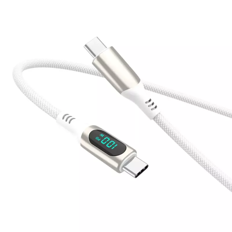 USB-kaabel 4smarts 540954 3 m USB-C valge USB 2.0 0,48 Gbit/s