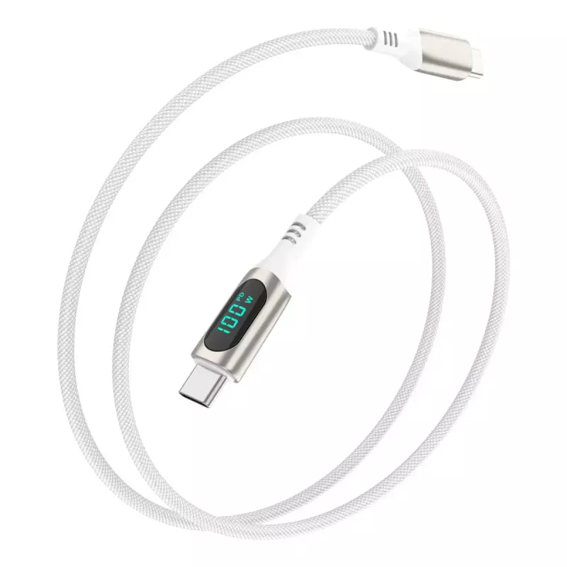 USB-kaabel 4smarts 540954 3 m USB-C valge USB 2.0 0,48 Gbit/s