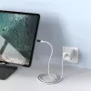 USB-kaabel 4smarts 540954 3 m USB-C valge USB 2.0 0,48 Gbit/s