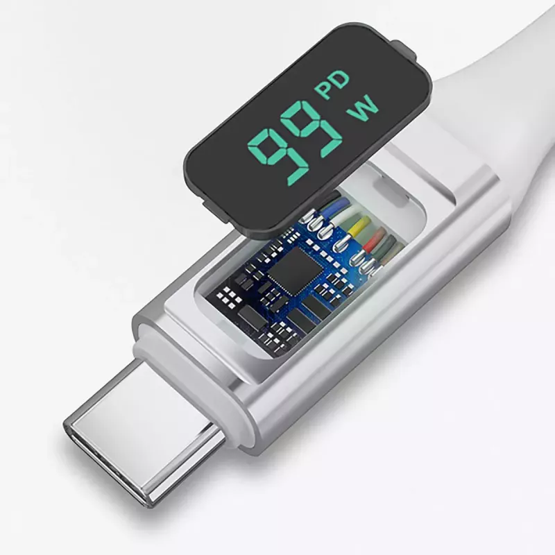 USB-kaabel 4smarts 540954 3 m USB-C valge USB 2.0 0,48 Gbit/s
