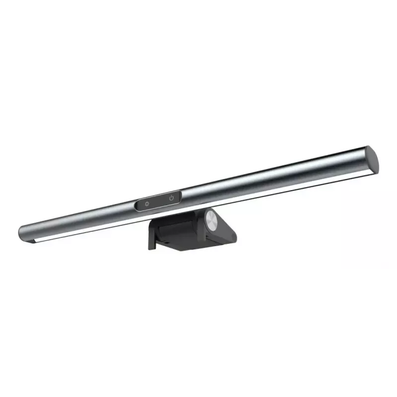 Monitorivalgusti 4smarts 541710 — must/hõbedane, 400 lm, USB 5 V, 402×38×91 mm