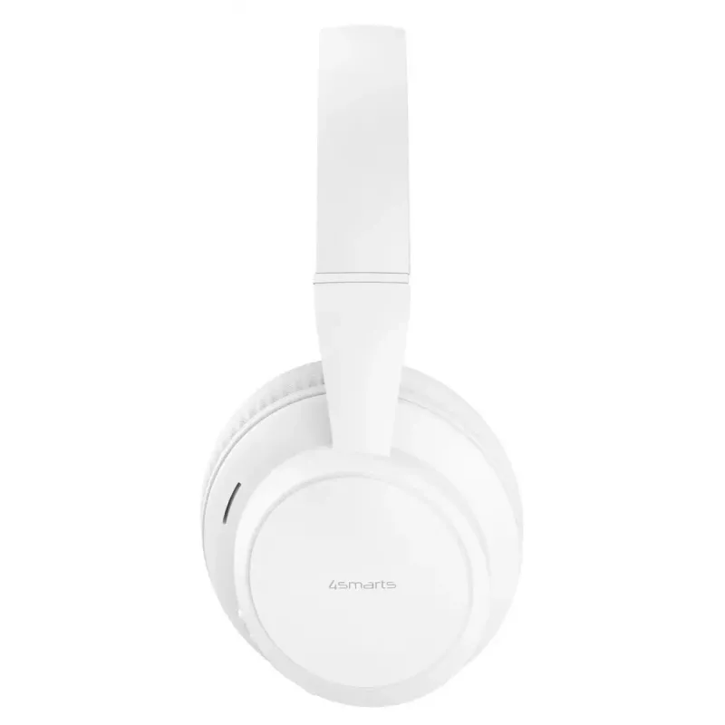 Peakomplekt 4smarts SkyBuds Wave — juhtmega ja juhtmevaba, Bluetooth, USB-C, ümberkõrvaklapid, peapael, 20–20000 Hz, 0,3 m kaabel, valge