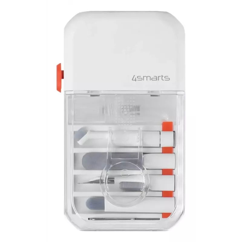 Puhastustööriistade komplekt 4smarts 541803 — TPU/ABS, sorteeritud harjased, 113×65×27 mm, 10 tk