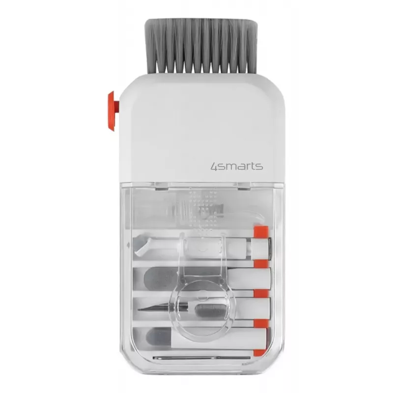 Puhastustööriistade komplekt 4smarts 541803 — TPU/ABS, sorteeritud harjased, 113×65×27 mm, 10 tk