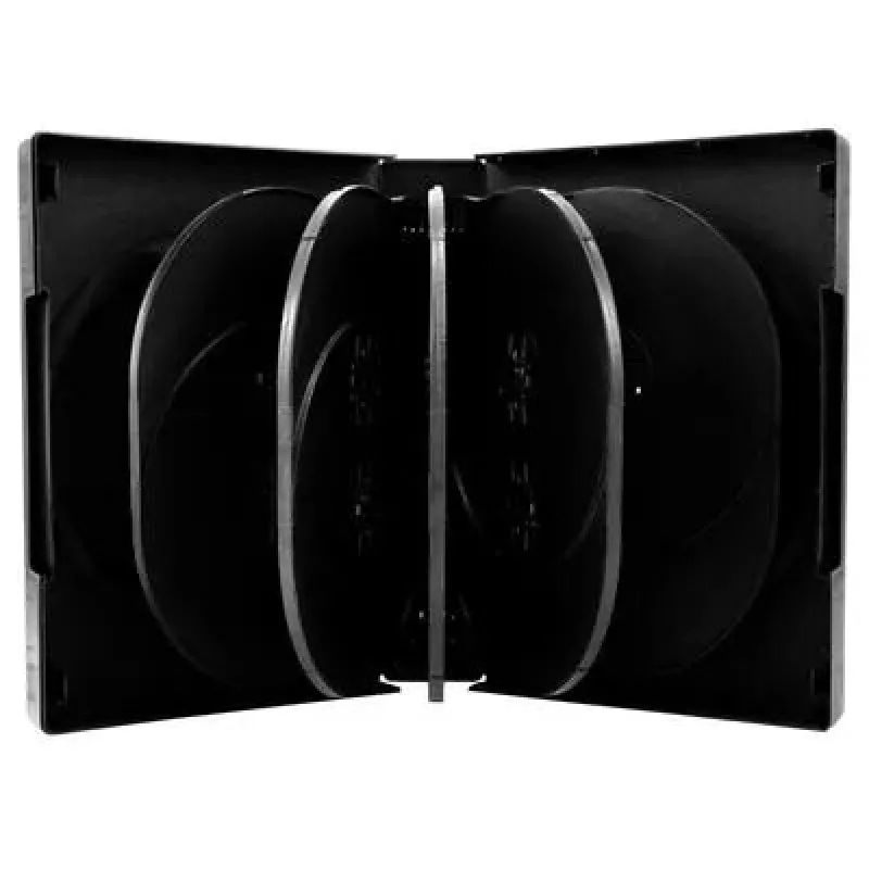DVD ümbris MediaRange 12 plaati 39mm Must