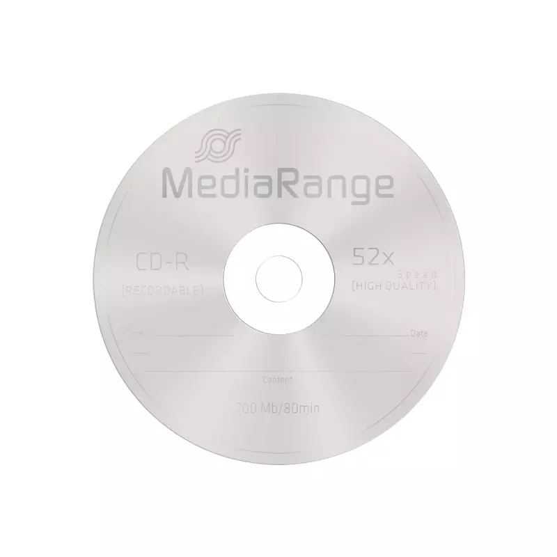 CD-R MediaRange MR201 700 MB 52x 25 tk
