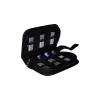 Mälukaardiümbris MediaRange BOX98 3 kaardile nailonist must