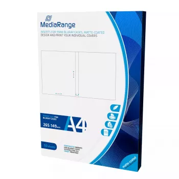 MediaRange MRINK123 trükipaber A4 matt 50 lehte valge