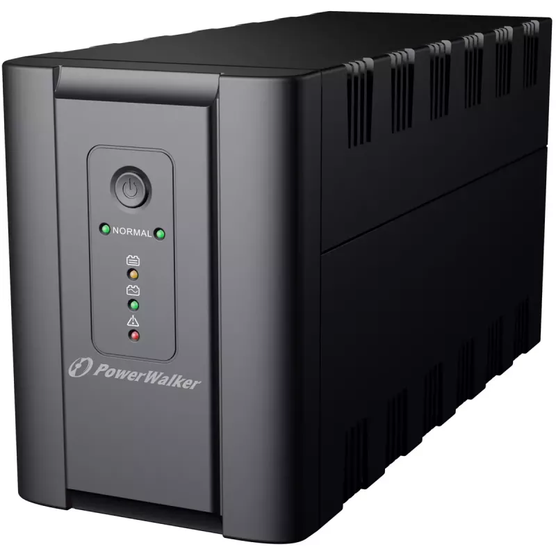 Katkematu toiteallikas PowerWalker VI 1200 Line-Interactive 1,2 kVA / 600 W, 6 vahelduvvoolupesa, 7 Ah aku, minitorn