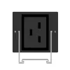 Toitejaotusseade PowerWalker 10133028 24 vahelduvvoolupistikut 0U must