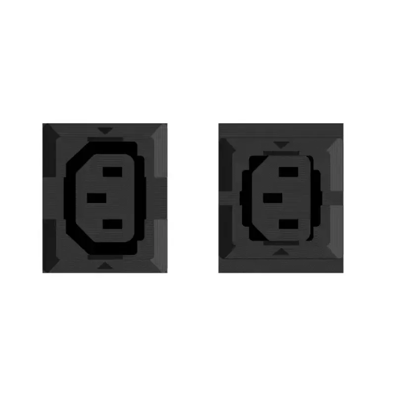Toitejaotusseade PowerWalker 10133031 24 vahelduvvoolu pesa 0U Must