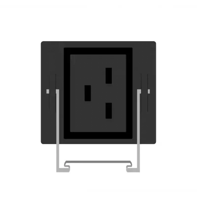 Toitejaotusseade PowerWalker 10133031 24 vahelduvvoolu pesa 0U Must