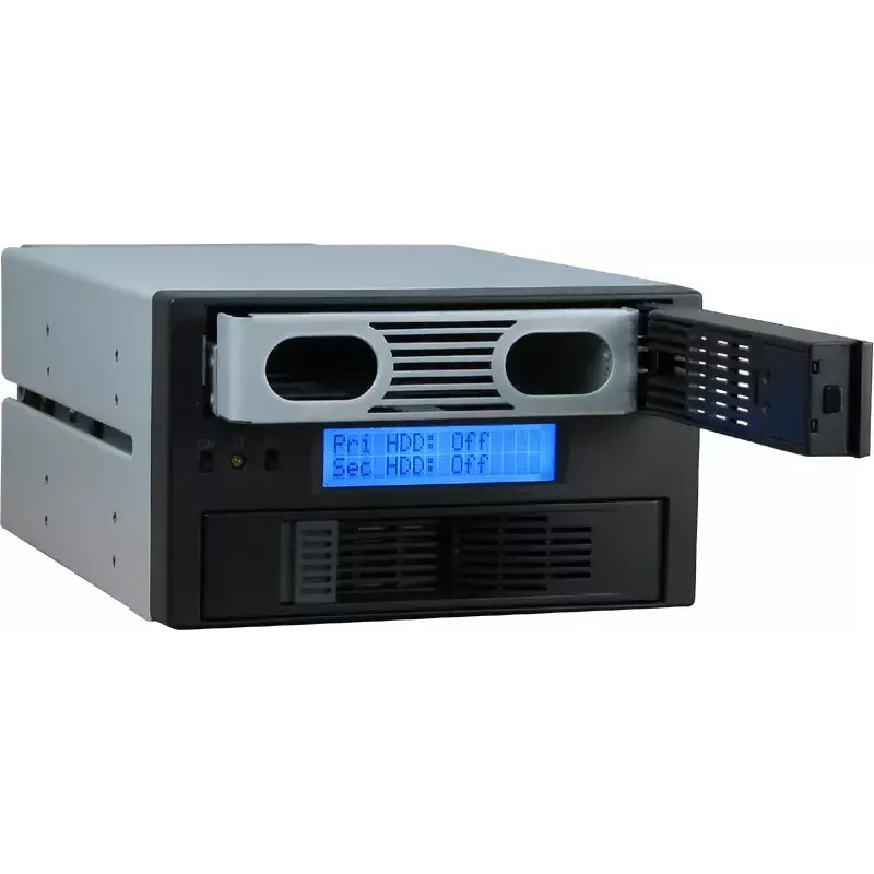 Inter-Tech SB-C 102 Sub-RAID korpus 2x 3,5-tollisele SATA-le, must
