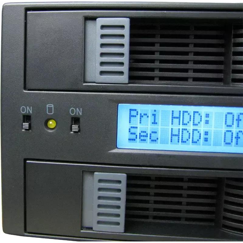 Inter-Tech SB-C 102 Sub-RAID korpus 2x 3,5-tollisele SATA-le, must